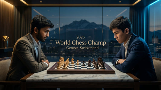 Gukesh vs. Sindarov 2026 World Chess Championship Geneva