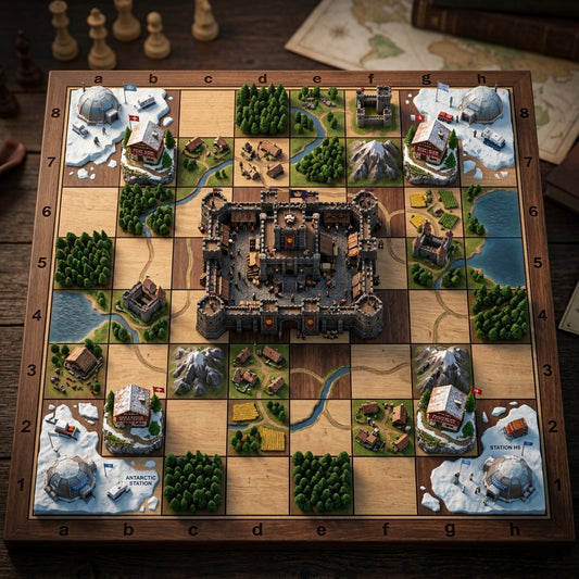 The Secret Life of 64 Squares (Part 2): Chessboard Geopolitics