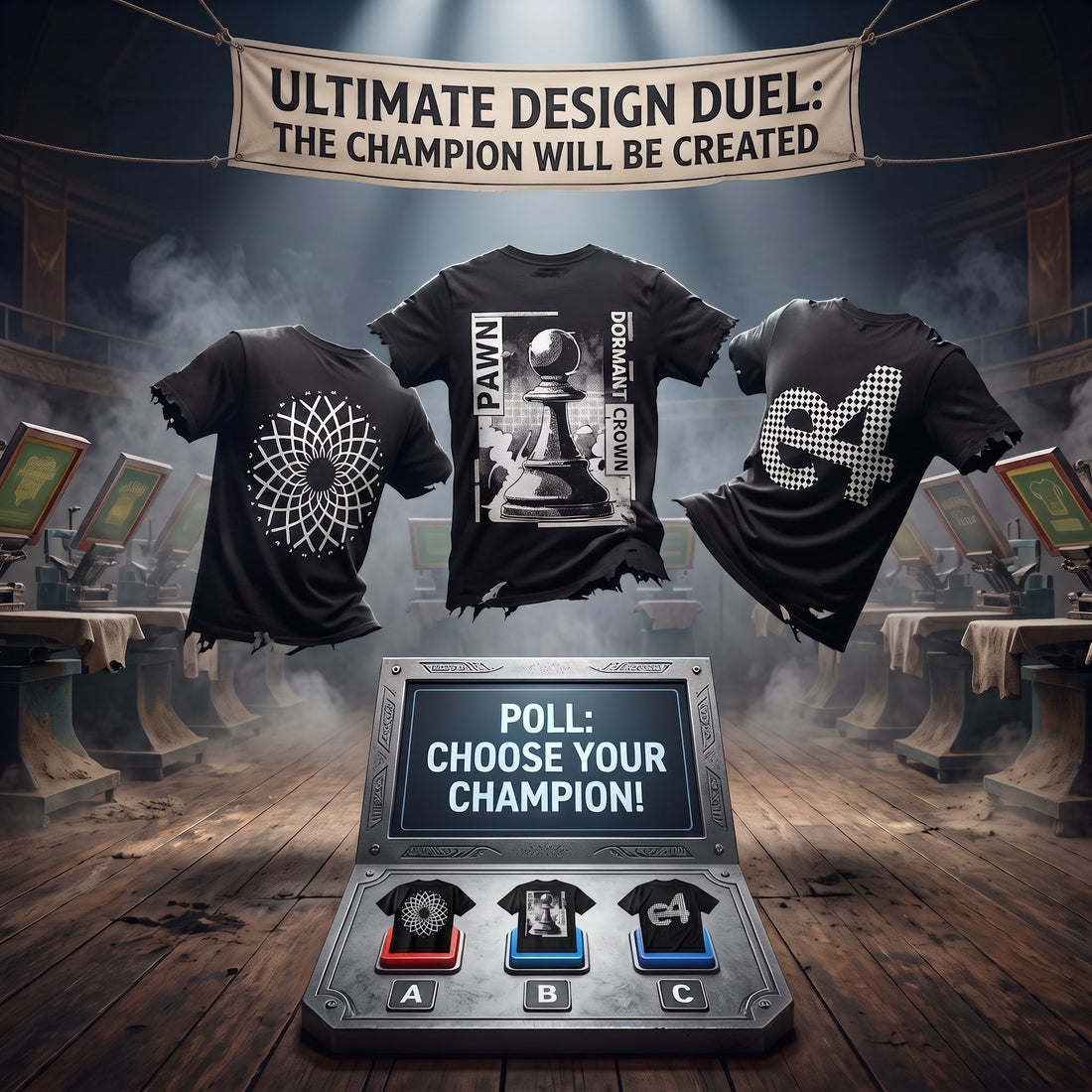 Drop 002 Selection: You Decide the Next Print Run (+ Free Shirt Giveaway & Tournament)