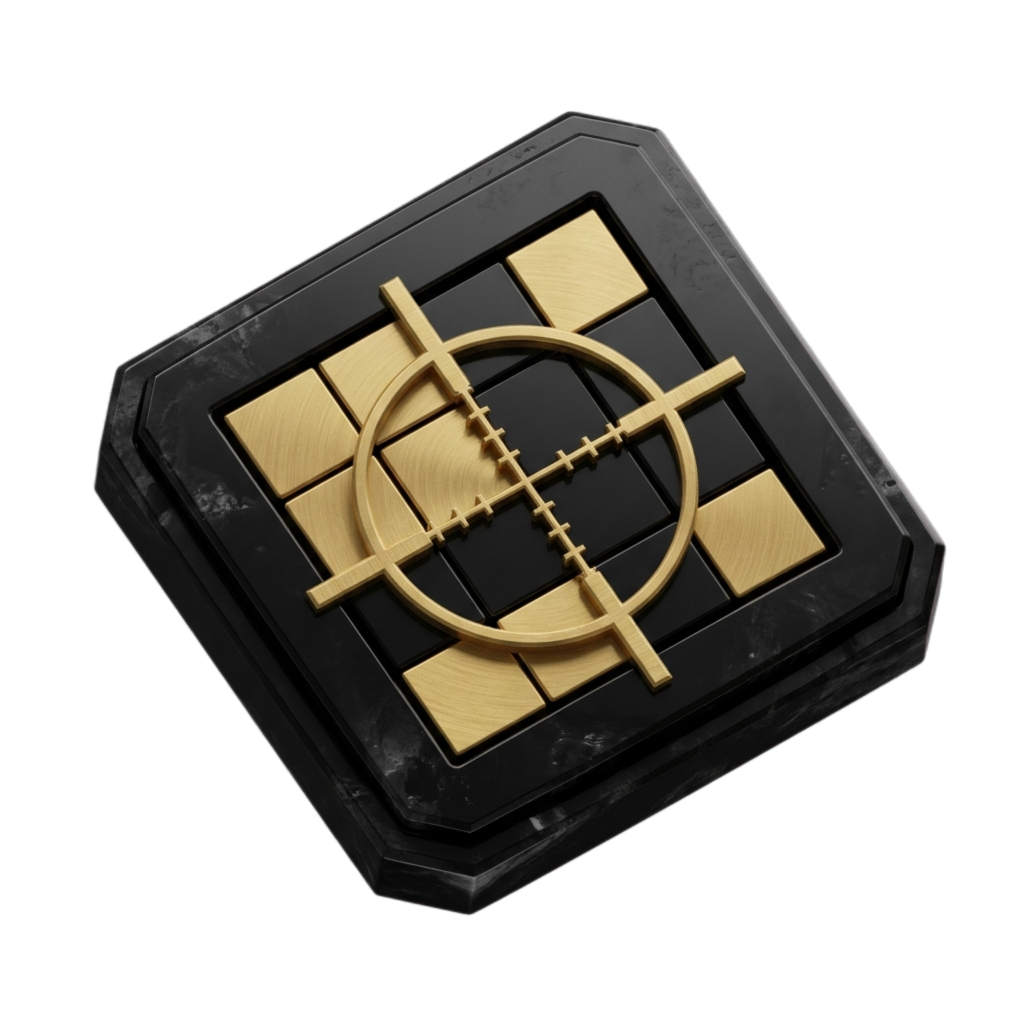 Center Control Tactical Lock Badge